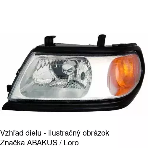 Hlavný reflektor POLCAR 5286101E - obr. 1