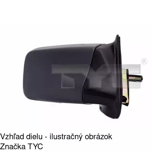 Vonkajšie zrkadlo POLCAR 5505511E