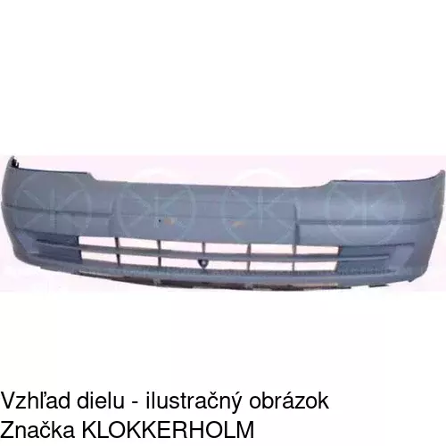 Predný nárazník POLCAR 550807-4