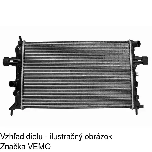 Chladiče vody POLCAR 550808-2 - obr. 5