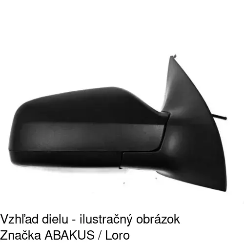 Vonkajšie zrkadlo POLCAR 5508524E - obr. 5