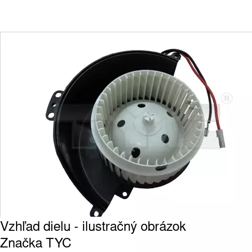 Ventilátory kúrenia POLCAR 5508NU3X