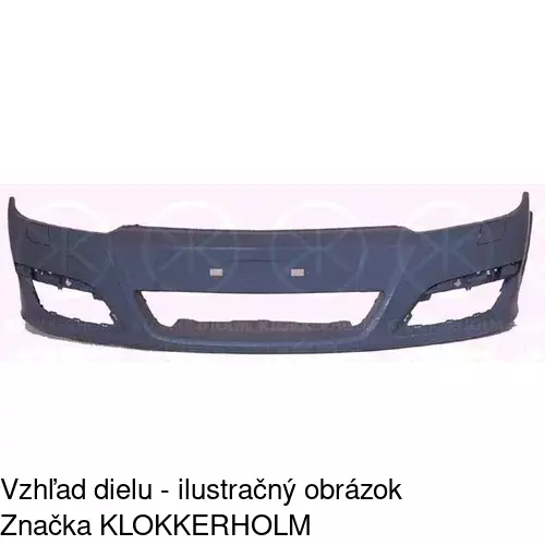 Predný nárazník POLCAR 55090712