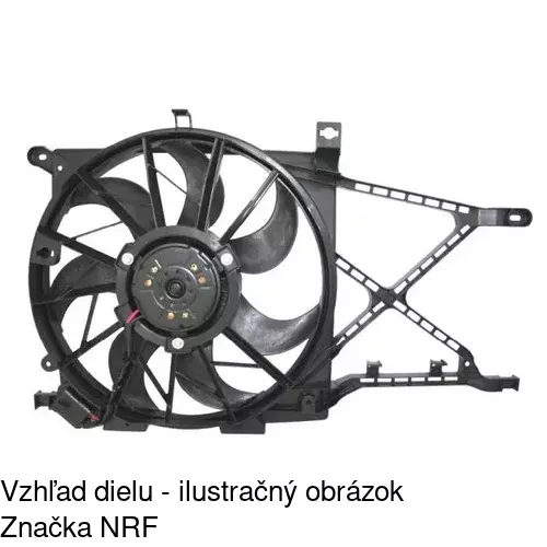 Ventilátory chladičov POLCAR 550923W2 - obr. 1