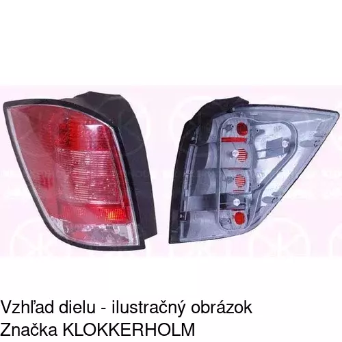 Zadné svetlo POLCAR 5509873X - obr. 1