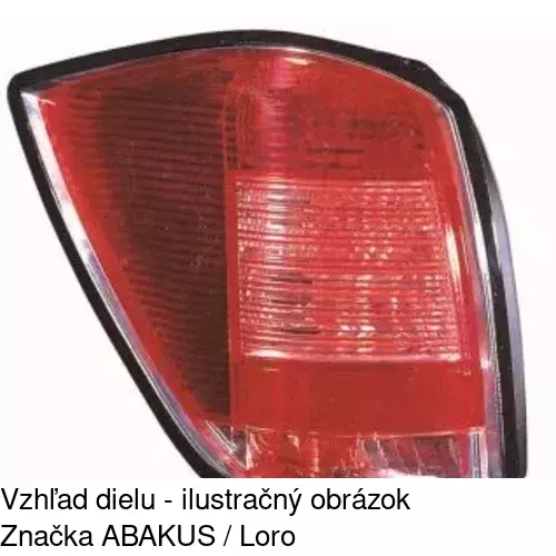 Zadné svetlo POLCAR 5509873X - obr. 3