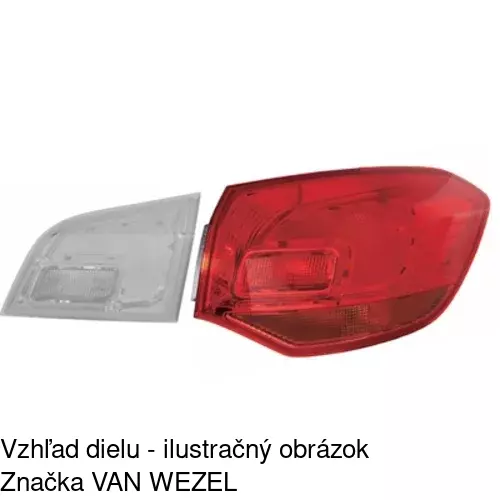 Zadné svetlo 5511886E /POLCAR/ - obr. 4