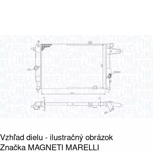 Chladiče vody POLCAR 551408A2 - obr. 5