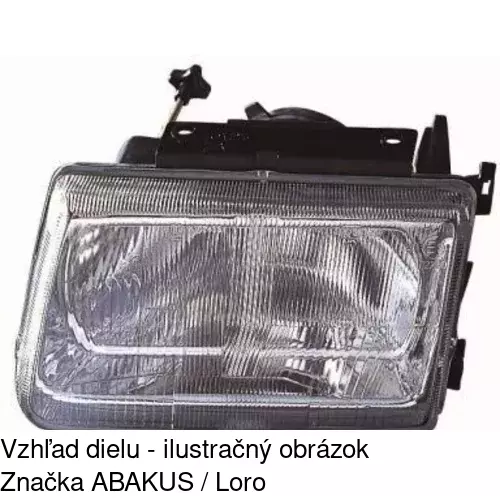 Hlavný reflektor POLCAR 5553091E