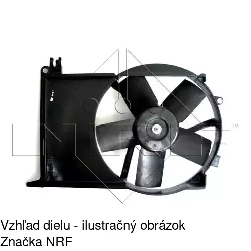 Ventilátory chladičov POLCAR 555523W3 - obr. 1