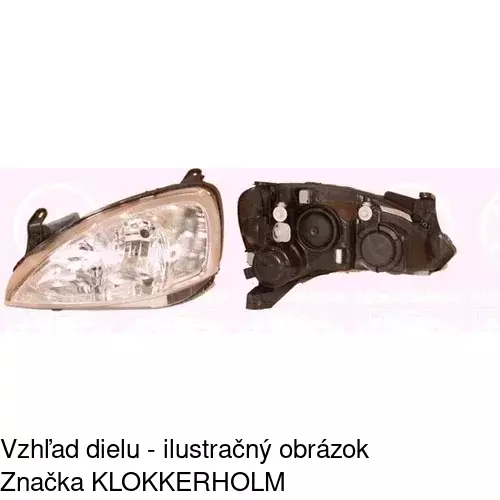 Hlavný reflektor POLCAR 555610-E - obr. 4