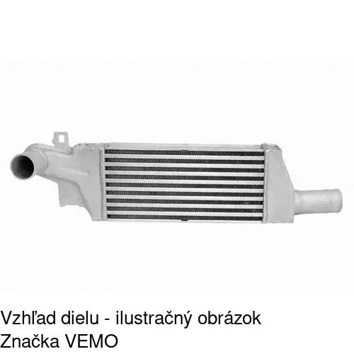 Chladiče vzduchu (Intercoolery) POLCAR 5556J8-1