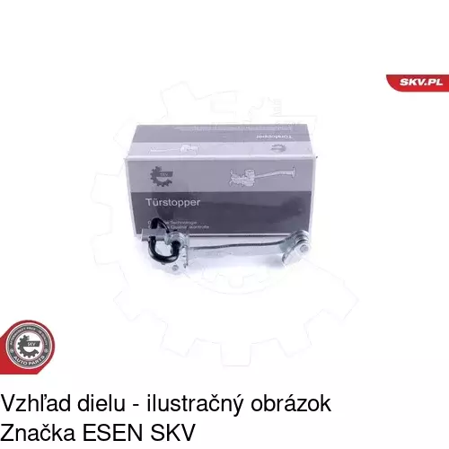 Doraz dverí POLCAR 5556Z-31 - obr. 1