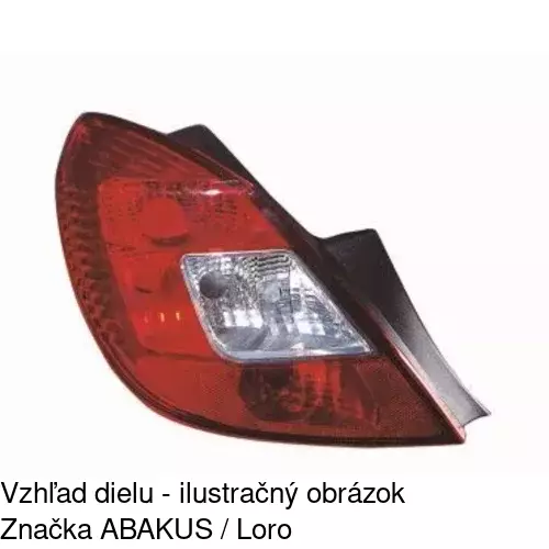 Zadné svetlo POLCAR 5558881V - obr. 4