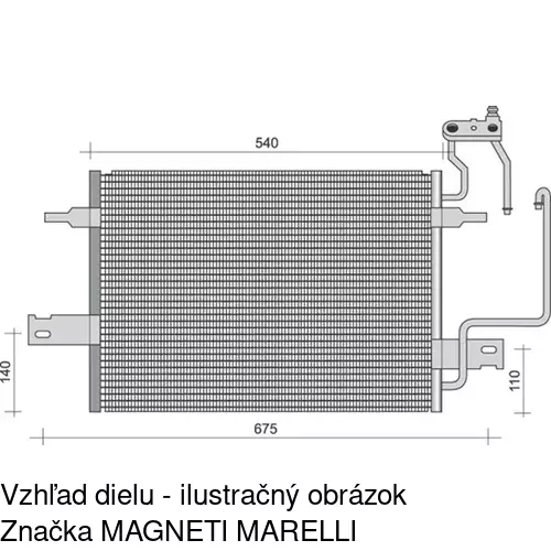 Chladiče klimatizácie POLCAR 5559K8C1S