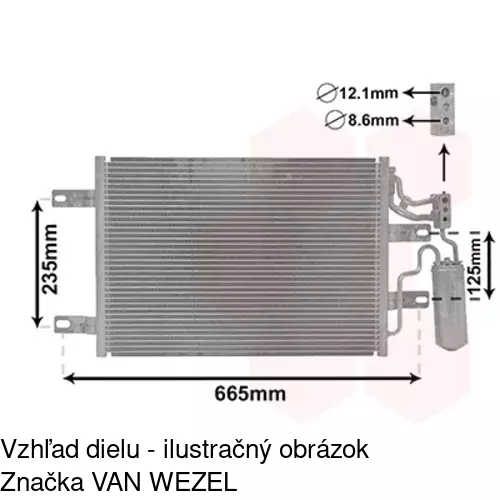 Chladiče klimatizácie POLCAR 5559K8C2 - obr. 3