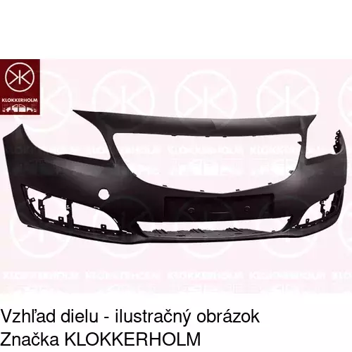 Predný nárazník POLCAR 55D107