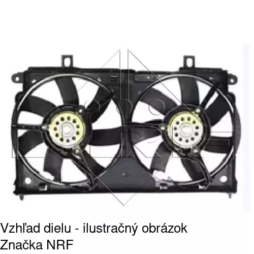 Ventilátory chladičov POLCAR 570623W4