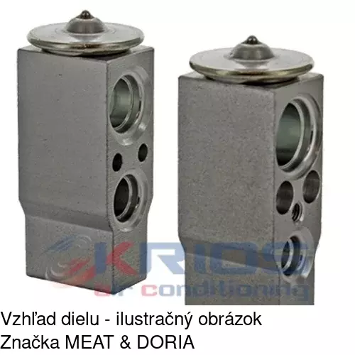 Expanzný ventil POLCAR 5716KZ-1 - obr. 2