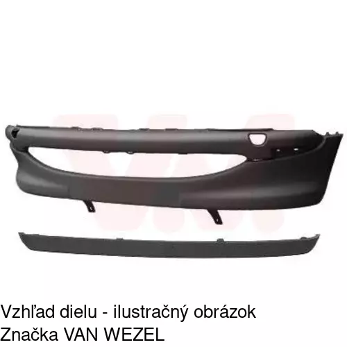 Predný nárazník POLCAR 572307-J - obr. 2