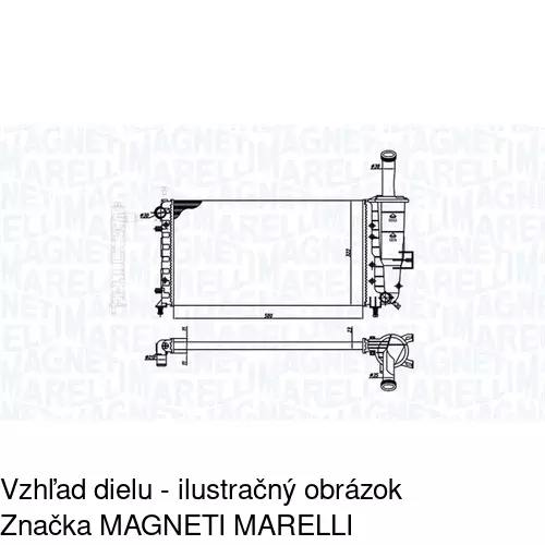 Chladiče vody POLCAR 572308-7 - obr. 4