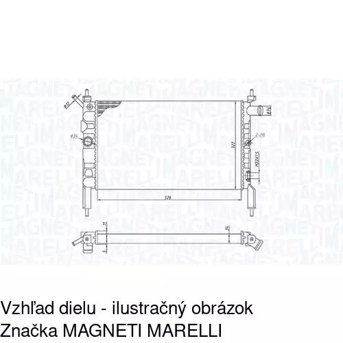 Chladiče vody POLCAR 572308-8 - obr. 4