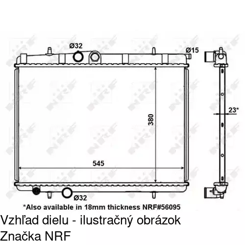 Chladiče vody POLCAR 572308A2