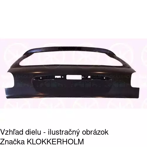 Kryt batožinového priestoru POLCAR 572395