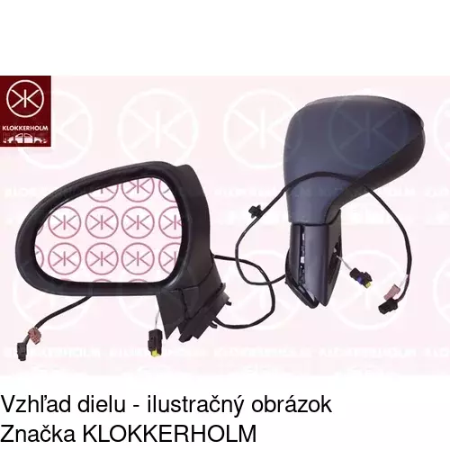 Vonkajšie zrkadlo POLCAR 5724514E - obr. 1