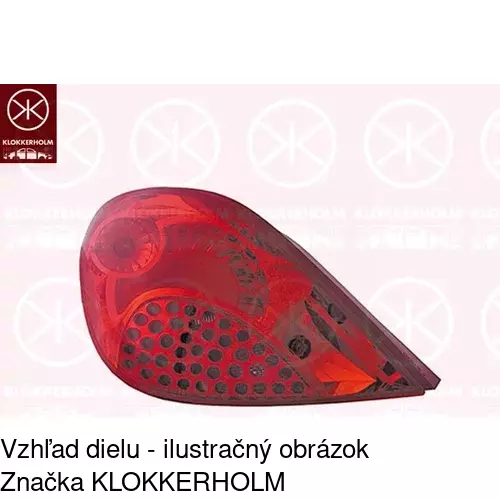 Zadné svetlo POLCAR 5724872T