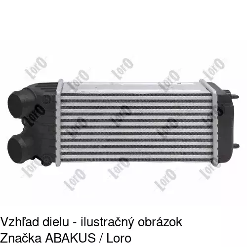 Chladiče vzduchu (Intercoolery) POLCAR 5724J8-2 - obr. 1