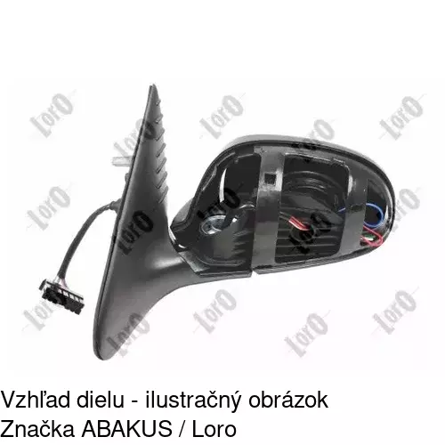 Vonkajšie zrkadlo POLCAR 5746514E - obr. 2