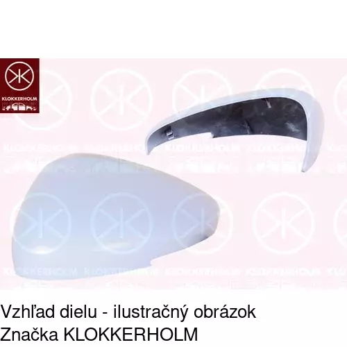 Rám vonkajšieho zrkadla POLCAR 575654PM - obr. 3