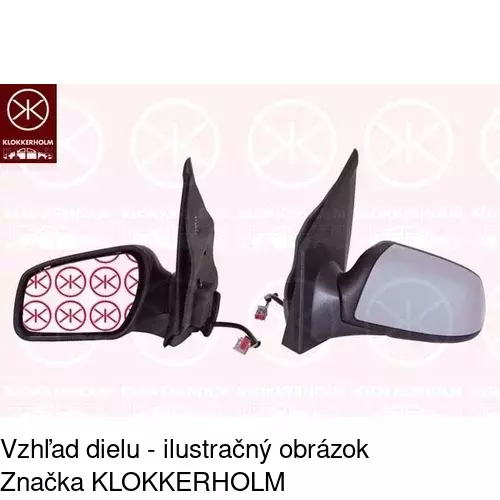 Vonkajšie zrkadlo POLCAR 5770515E