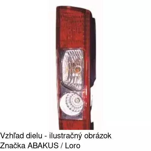 Zadné svetlo POLCAR 5770872U - obr. 2