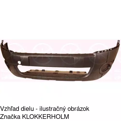 Predný nárazník 5792072J /POLCAR/