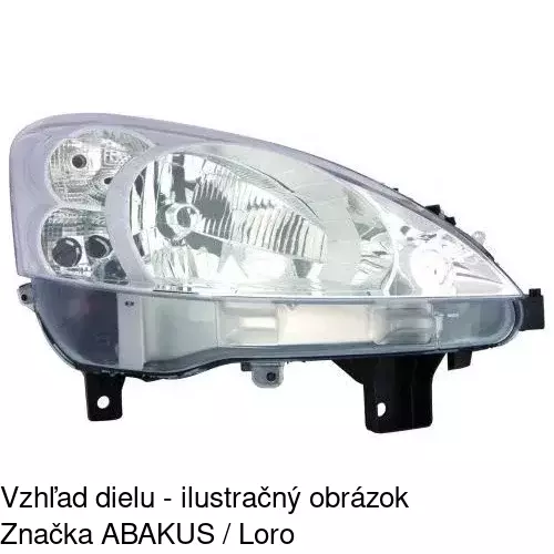 Hlavný reflektor POLCAR 579210-V - obr. 3