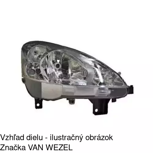 Hlavný reflektor POLCAR 579210-V - obr. 5