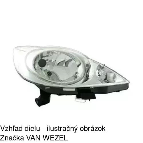 Hlavný reflektor POLCAR 57A210-E - obr. 3