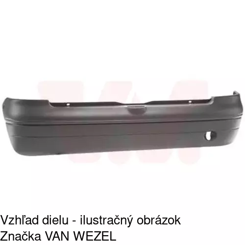 Zadný nárazník POLCAR 6004961J