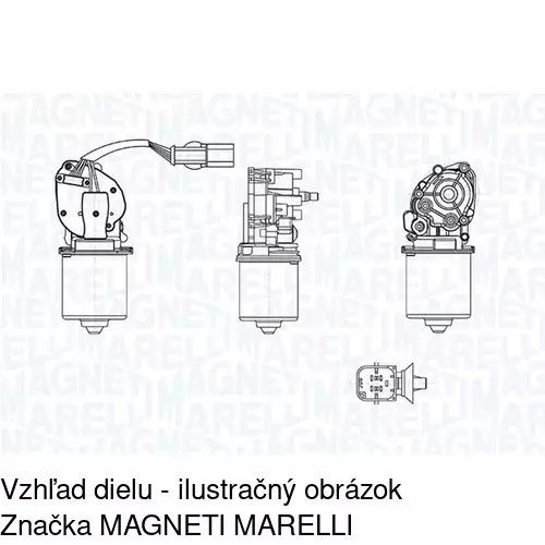 Motorček stieračov POLCAR 6007SWP1