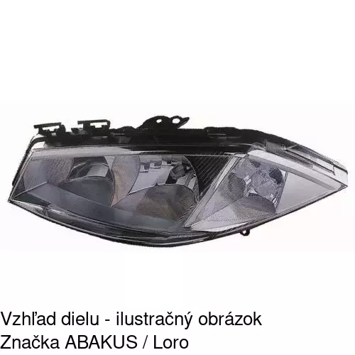 Hlavný reflektor POLCAR 6012100E - obr. 5