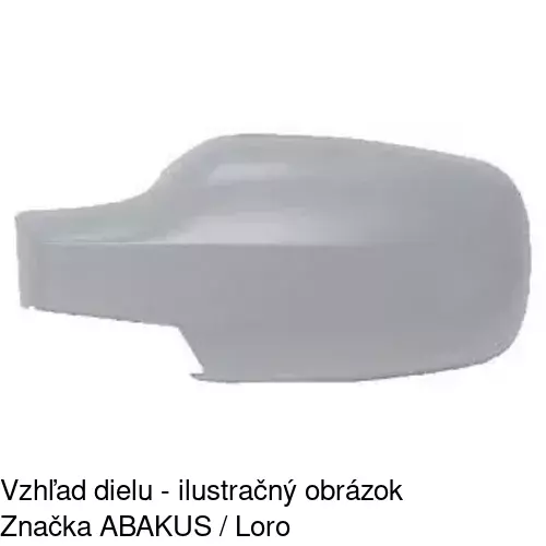 Vonkajšie zrkadlo POLCAR 6012515E