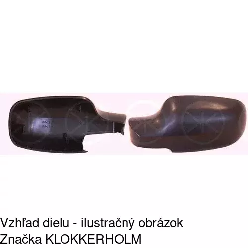 Rám vonkajšieho zrkadla POLCAR 601254TM - obr. 3