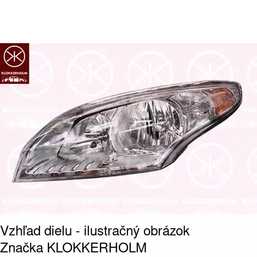 Hlavný reflektor POLCAR 6014090E