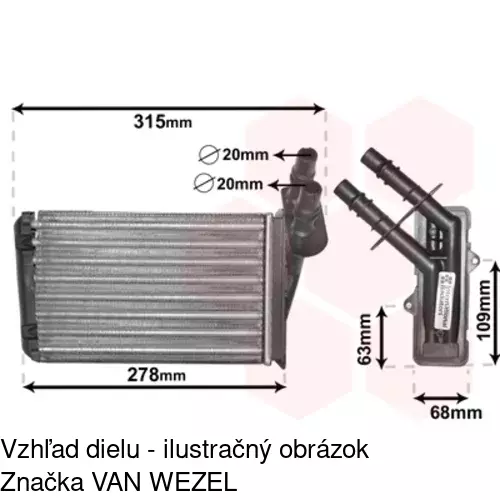 Radiátory POLCAR 6015N8-1 - obr. 4