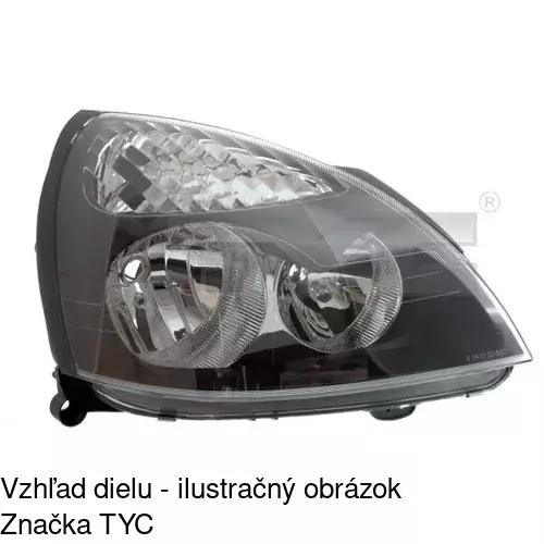 Hlavný reflektor POLCAR 6016090E