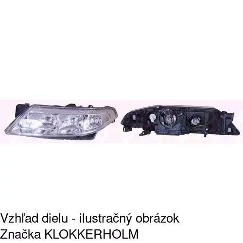 Hlavný reflektor POLCAR 603710-E - obr. 1