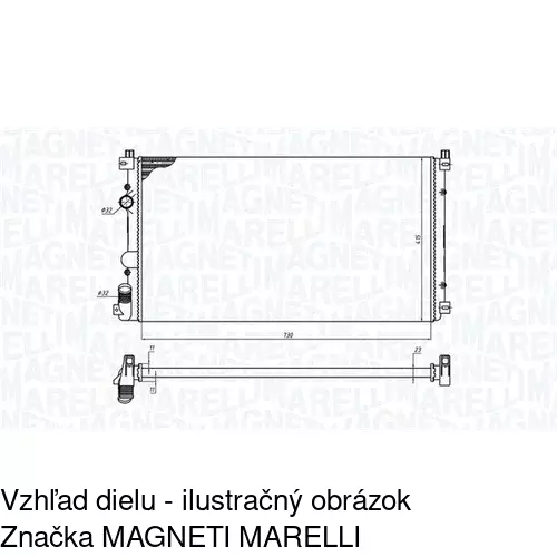 Chladiče vody POLCAR 6042082X