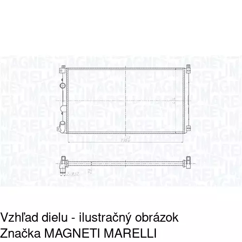 Chladiče vody POLCAR 604208A1 - obr. 3